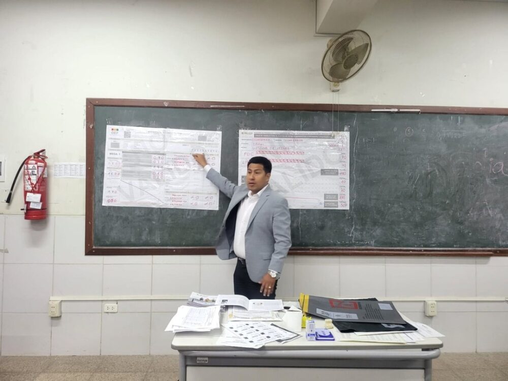 A 10 días para la segunda vuelta, el TED Santa Cruz alerta que sigue el ausentismo de jurados electorales