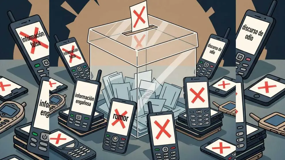 Imagen referencial de desinformación. CORTESÍA