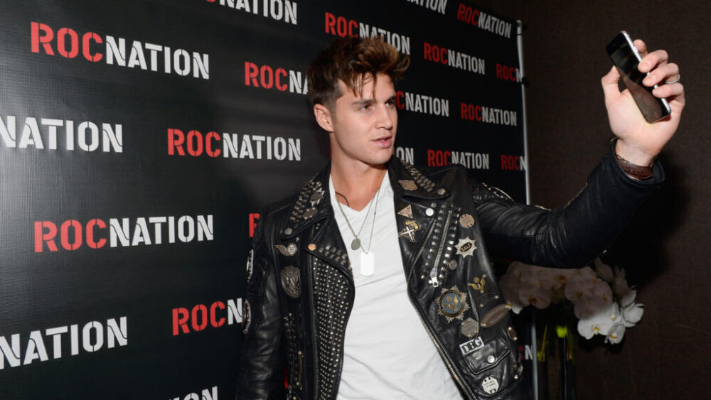 El cantante y modelo Fede Dorcaz, en un evento de los premios Grammy Latinos, en Las Vegas, el 16 de noviembre de 2016