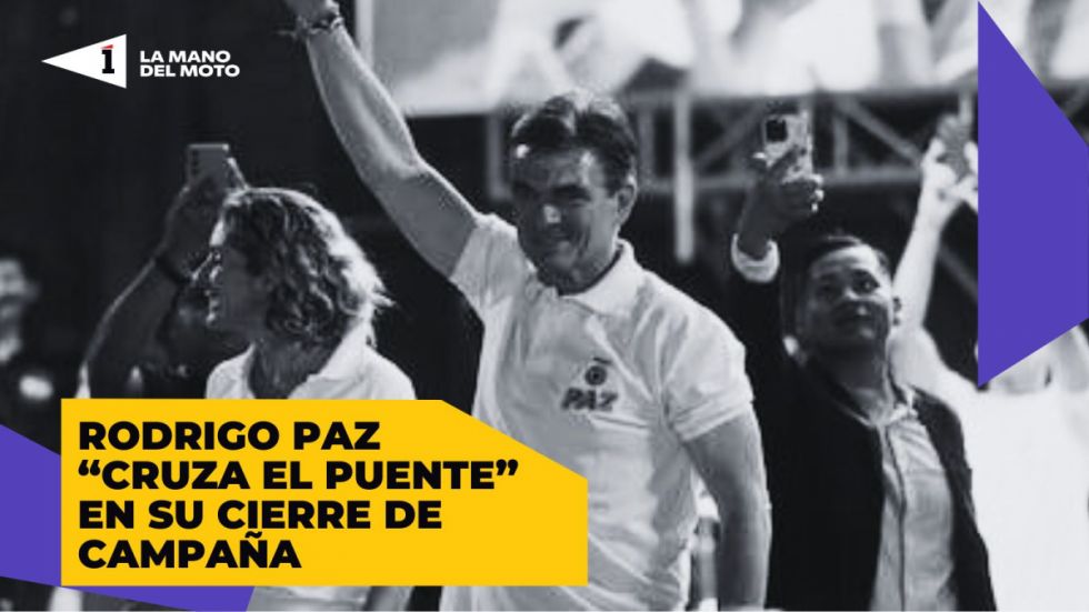 Rodrigo Paz “cruza el puente” en su cierre de campaña en Tarija
