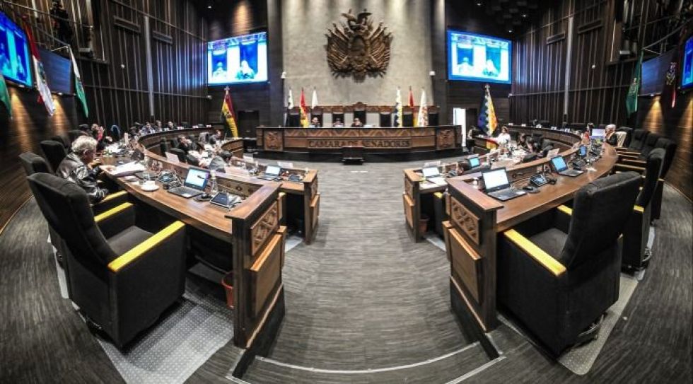 La Cámara de Senadores sesiona este miércoles. 