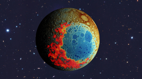 La cicatriz más profunda de la Luna podría albergar un secreto cósmico de 4.000 millones de años