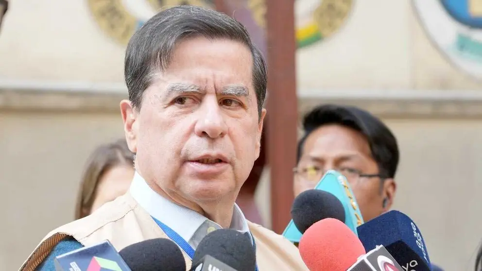 El jefe de la MOE-OEA, el exministro colombiano Juan Fernando Cristo./ MOE-OEA