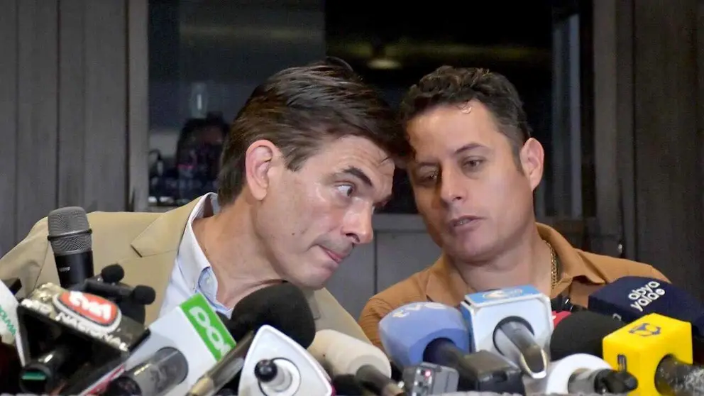 Rodrigo Paz (i) y Edman Lara son los mandatarios electos de Bolivia/ APG
