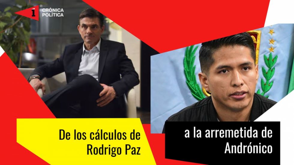 De los cálculos de Rodrigo Paz a la arremetida de Andrónico
