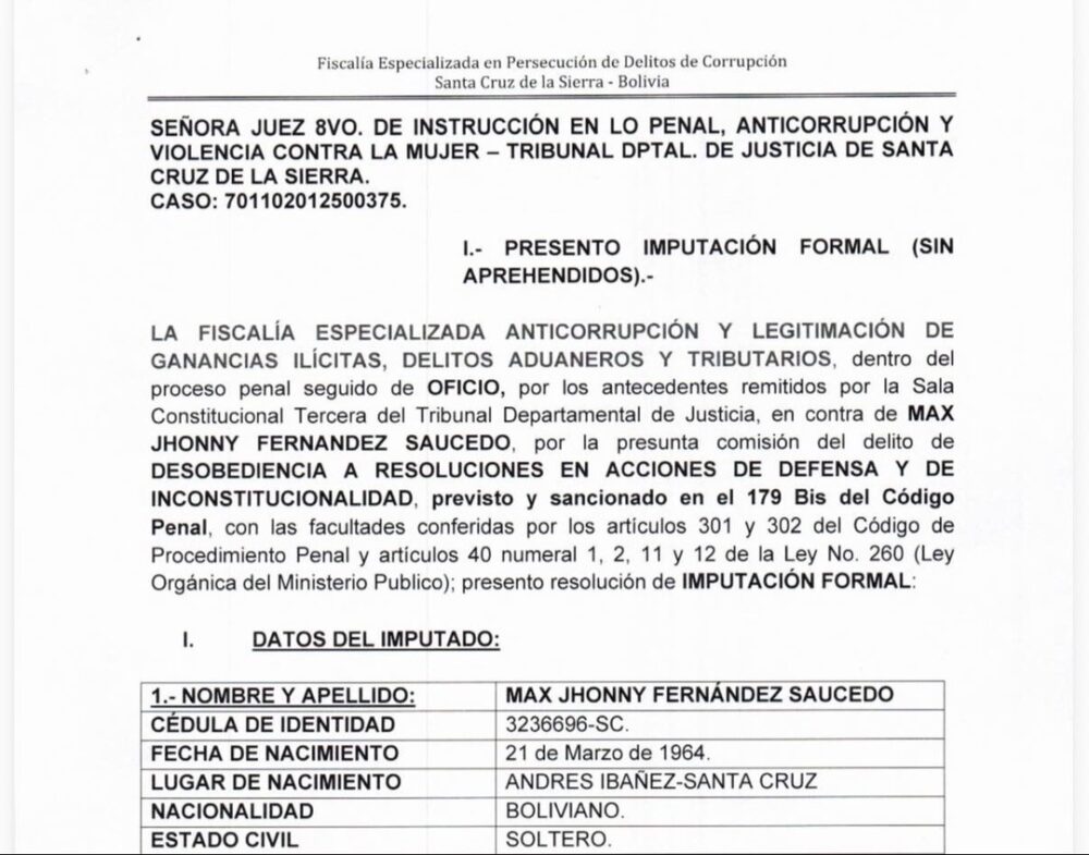 Caso 'Mutualista': Fiscalía imputa al alcalde Johnny Fernández - Caso 'Mutualista': Fiscalía imputa al alcalde Johnny Fernández