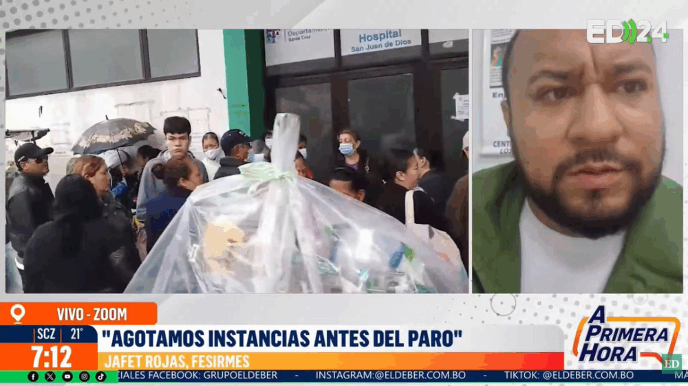 'Cacerolazo' y paro de 24 horas: Sector salud protesta contra la Alcaldía por retraso en salarios- 'Cacerolazo' y paro de 24 horas: Sector salud protesta contra la Alcaldía por retraso en salarios