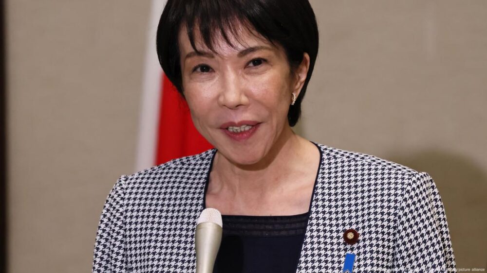 La primera ministra japonesa, Sanae Takaichi. La primera ministra japonesa, Sanae Takaichi.