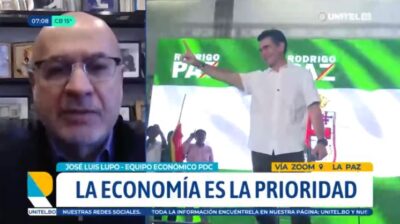 Atención a la emergencia, estabilización y crecimiento, las tres fases del plan de Paz para enfrentar la crisis, según Lupo