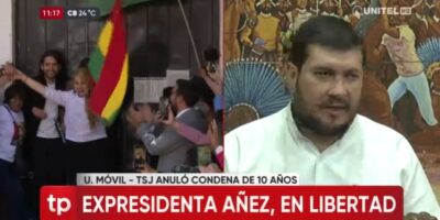 “Se le ha dado la libertad que nunca se le debió quitar, pero tienen que haber responsables”, dicen cívicos cruceños tras liberación de Añez