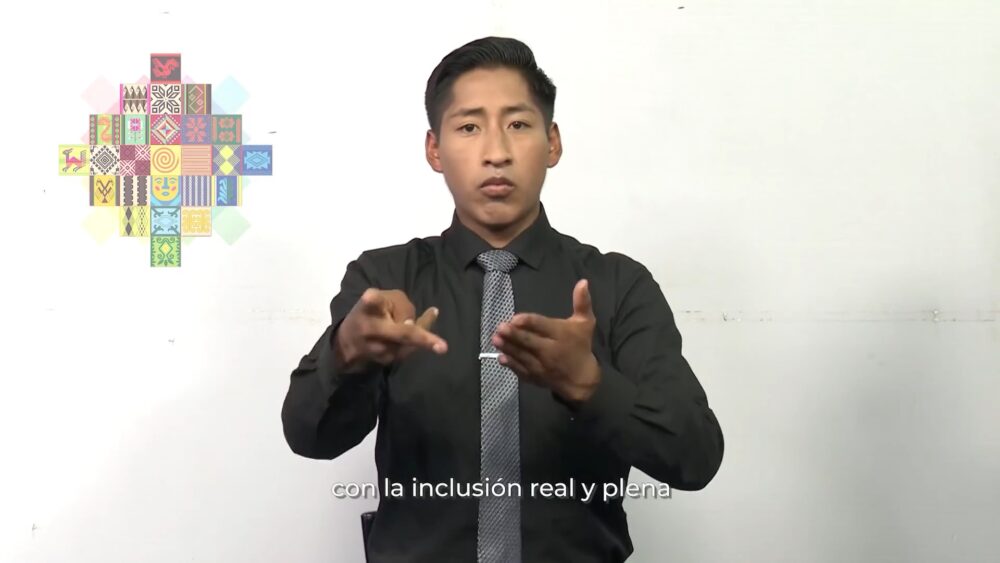 Arce promulga Ley de Reconocimiento de la Lengua de Señas Boliviana como idioma oficial