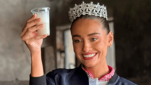 Camila I disfrutó de la tradicional ambrosía en el municipio de Vallegrande