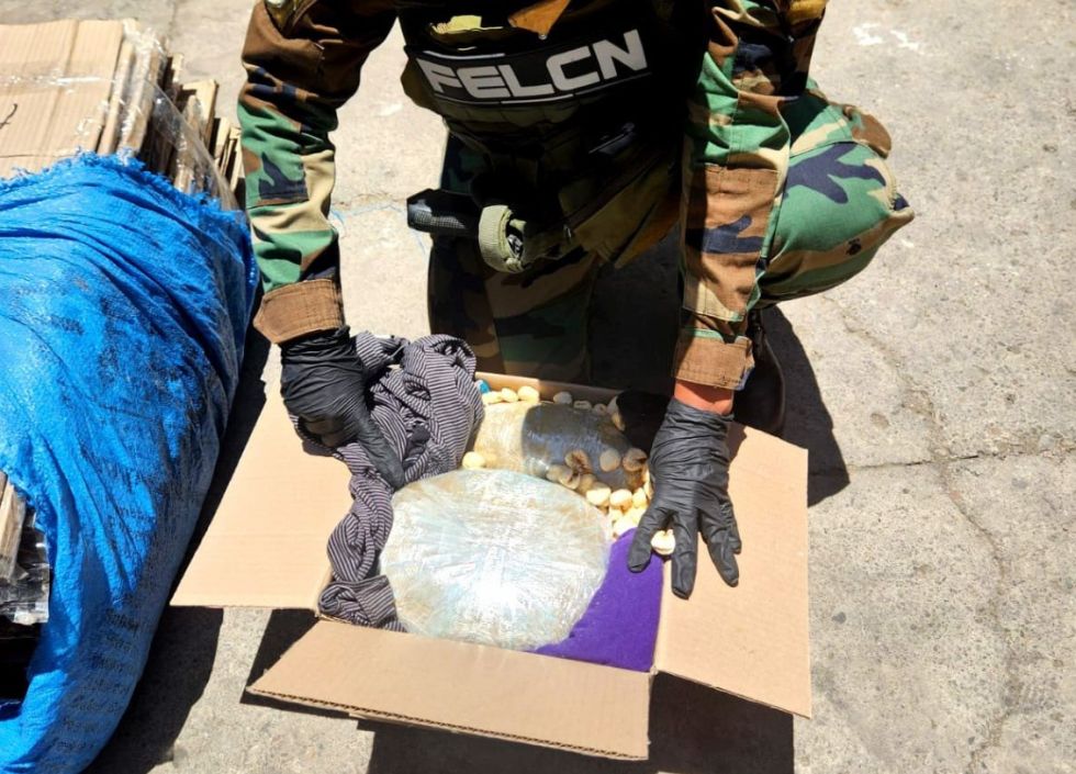 La droga encontrada.