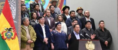 Diputado de Libre pide arraigo contra Luis Arce y sus ministros a días del cambio de mando presidencial