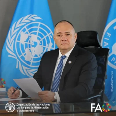 El boliviano René Orellana Halkyer fue nombrado nuevo Subdirector Regional para América Latina y el Caribe de la FAO