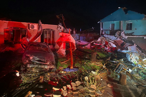 Un feroz tornado provocó cinco muertos y más de 430 heridos en sur de Brasil