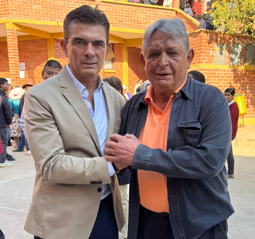 Expresidente Jaime Paz Zamora le pide a su hijo cumplir con su discurso