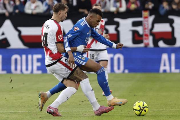 Rayo Vallecano Reial Madrid Mbappé Lejeune / Foto: EFE Rayo Vallecano Reial Madrid Mbappé Lejeune / Foto: EFE