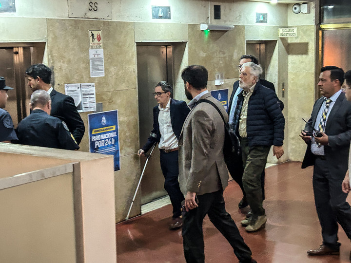 Julio De Vido en Comodoro Py. Foto Federico Lopez Claro 