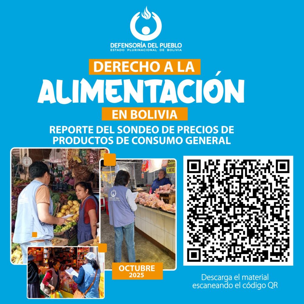 SONDEO DE LA DEFENSORÍA DEL PUEBLO DEVELA ENCARECIMIENTO DE SEIS PRODUCTOS BÁSICOS, AFECTANDO EL DERECHO A LA ALIMENTACIÓN DE LA POBLACIÓN