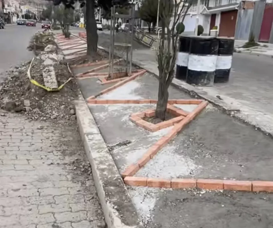 Alcaldía garantiza la preservación de las jardineras de Achumani