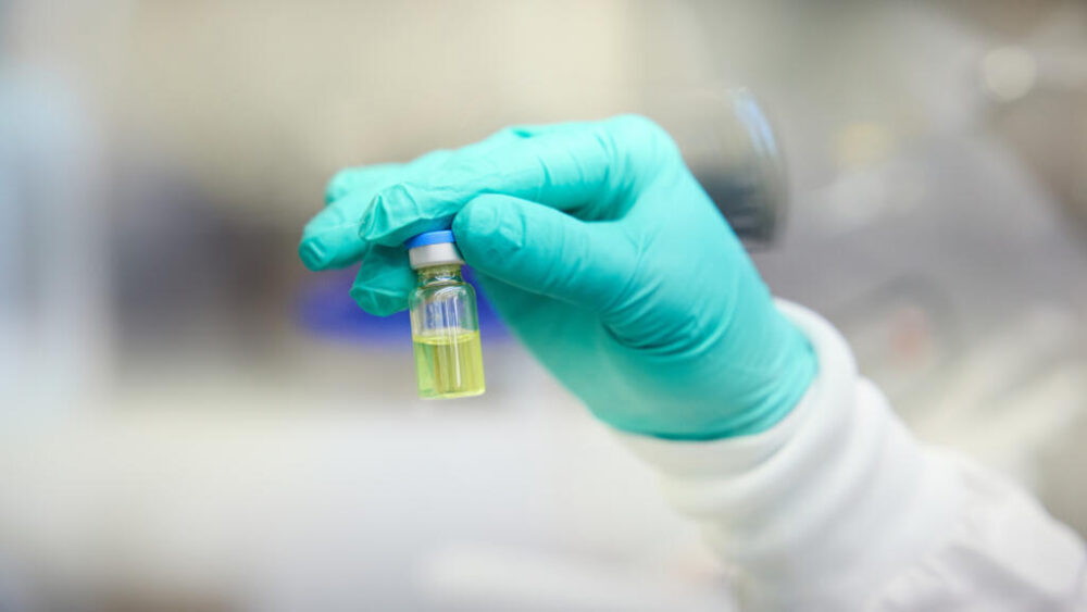 La versión genérica inyectable del medicamento contra el VIH Lenacapavir, en una imagen difundida el 19 de septiembre de 2025 por la farmacéutica Gilead Sciences