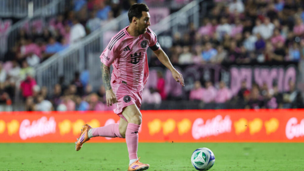 El astro argentino Lionel Messi en un partido de la MLS entre Inter Miami y Nashville en Fort Lauderdale, Florida, el 8 de noviembre de 2025