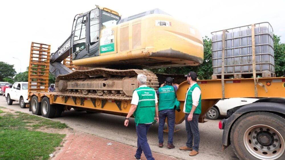 Sexto día del desastre en Achira: refuerzan búsqueda de personas desaparecidas y trabajos de limpieza