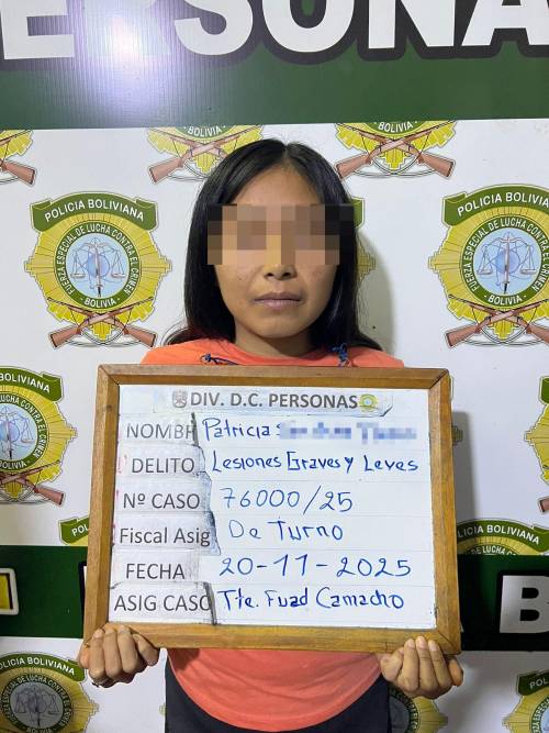 La agresora. La agresora.