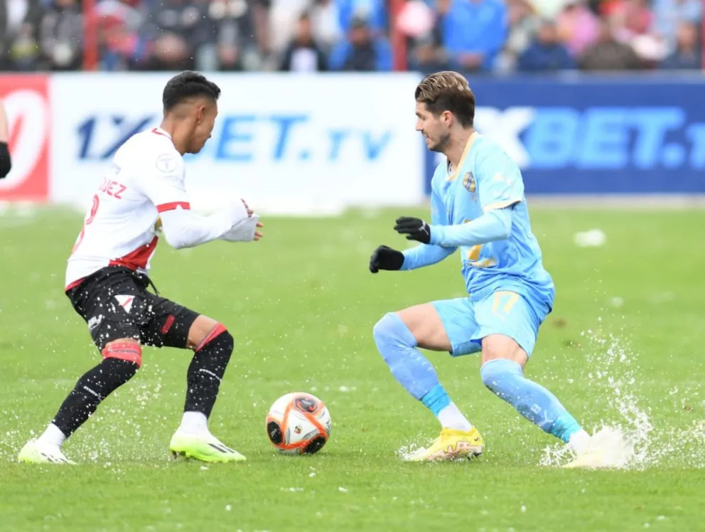 Incidencia entre Always Ready y Bolívar. Foto: Agencia Marka Registrada.