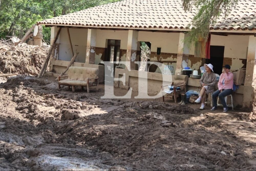 10 días del desastre en Samaipata: Achira sigue sin agua; persiste la búsqueda de dos personas
