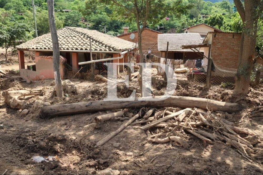 10 días del desastre en Samaipata: Achira sigue sin agua; persiste la búsqueda de dos personas