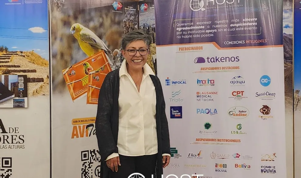 La viceministra Sumaya Prado en una imagen tomada de sus redes.