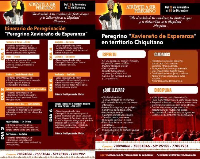 Caminar con fe: Fieles peregrinarán hacia San Xavier durante seis días