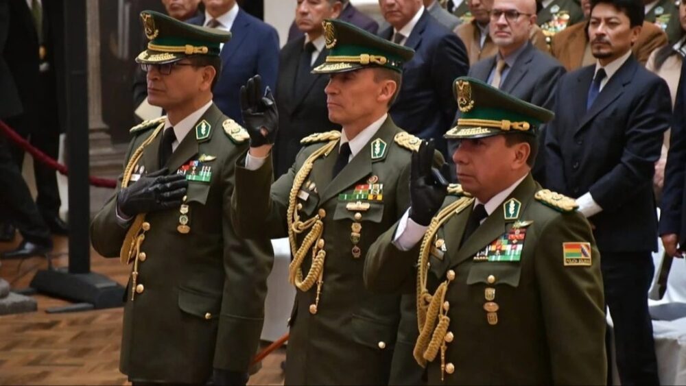 Nuevo comandante de la Policía Boliviana anuncia 7 proyectos de ley y cárcel para los corruptos