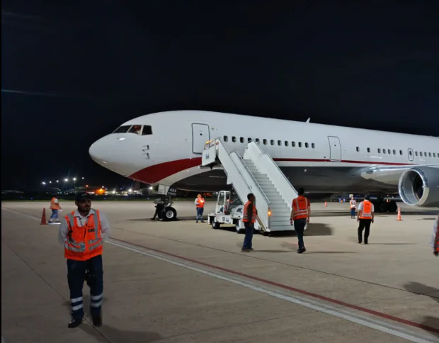 El nuevo Boeing de la aerolínea estatal. Foto: BoA.