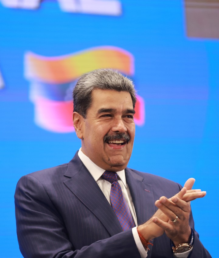 Nicolás Maduro este martes, en Caracas. Foto: EFE