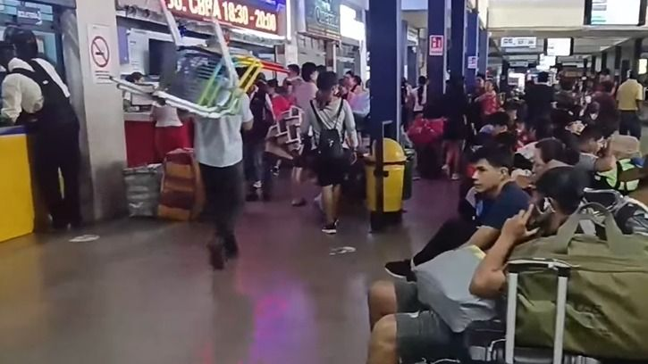 Vacaciones llenan la Terminal Bimodal, pero la falta de diésel retrasa la venta de pasajes- Vacaciones llenan la Terminal Bimodal, pero la falta de diésel retrasa la venta de pasajes