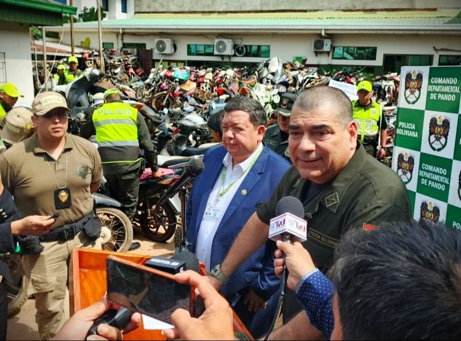 Descongestionamiento histórico: Policía de Pando devolverá 450 motos retenidas desde 2020 