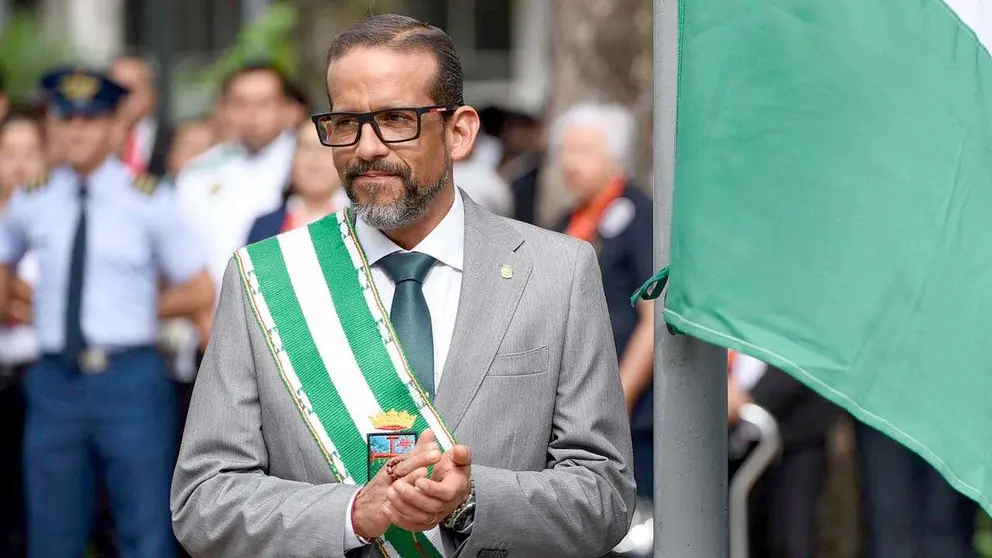 Luis Fernando Camacho, el gobernador de Santa Cruz./ APG