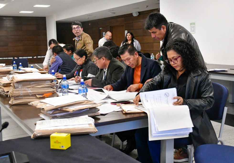 La evaluación de méritos comenzó este domingo.