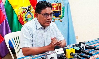 Héctor Arce retira su candidatura para gobernador de Cochabamba