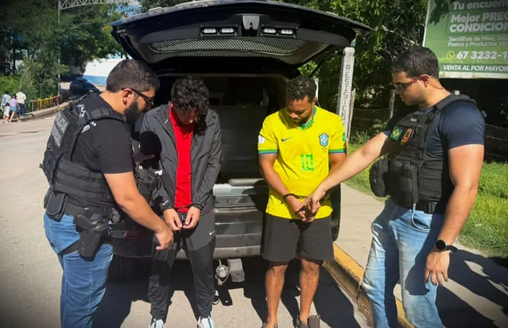 Fueron entregados a la policía de Brasil/Policía Boliviana