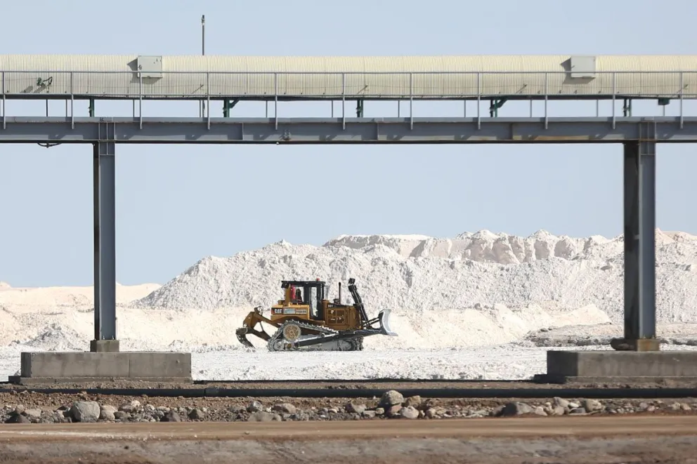 La planta estatal de litio en Colcha K (Bolivia). Foto: EFE