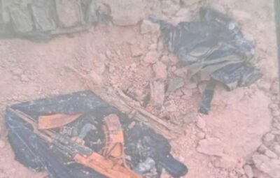 Las FDI hallaron armas y equipos de vigilancia del grupo terrorista Hamas que eran utilizadas en la zona amarilla en Gaza