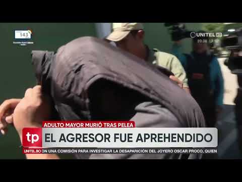 Un adulto mayor murió tras recibir un golpe mientras intentaba frenar una pelea; el agresor fue aprehendido