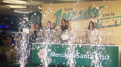 La campaña “Ya toca que te toque La Makro” del BMSC premió la fidelidad de sus clientes con el sorteo de 1 millón de bolivianos