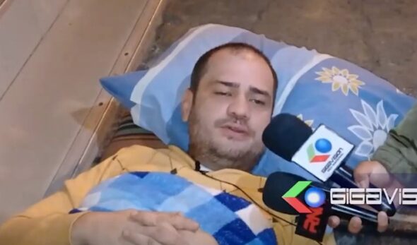 Activista Peter Beckhauser inicia huelga de hambre por fallo contra ADN y anulación de su candidatura