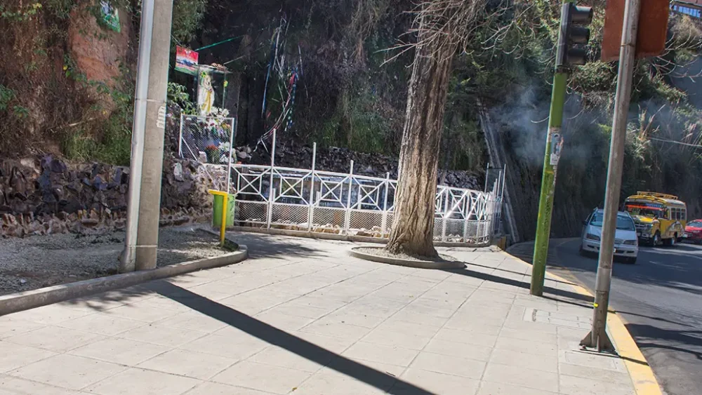 La Avenida del Libertador será cerrada desde el lunes hasta finales de febrero. FOTO: GAMLP