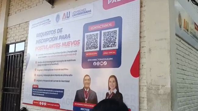 Largas filas marcan las inscripciones para el CUP de la Uagrm - Largas filas marcan las inscripciones para el CUP de la Uagrm